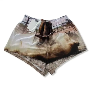 Short de rugby dernier modèle avec impression par sublimation du logo OEM Short de football pour la course à pied Short de sport Vêtements de football Vente en gros Short personnalisé pour homme et femme - Product Image 4