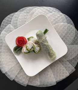 Vietnam 22cm Rice <b>Paper</b> for <b>Spring</b> <b>Rolls</b> - High Quality Export Grade - Product Image 4