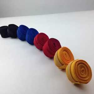 Muñequera semielástica de algodón sin azo con logotipo personalizado de Pakistán, envolturas de mano de boxeo de estilo mexicano a un precio económico - Product Image 2