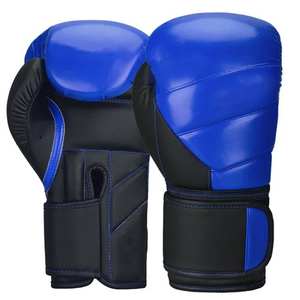 Guantes de boxeo personalizados profesionales Guantes de cuero hechos en fábrica con opciones de material de color Cómodos OEM de alta calidad - Product Image 5