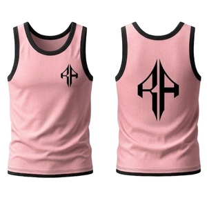 Premium Quality Customized Design Technics <b>Printed</b> <b>Material</b> 100%Cotton Men's Tank Style Causal by RIVIAN ATLANTIC - Product Image 1