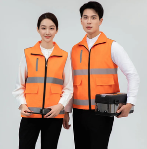 เสื้อกั๊กนิรภัยคุณภาพสูง ระบายอากาศได้ดี มองเห็นได้ชัดเจน ผลิตในปากีสถาน ปรับแต่งได้ - Product Image 5