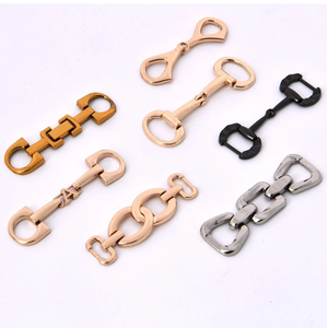 Bulk Alloy Metal Decorative Shoe <b>Chain</b> Buckle Strap for Sneakers <b>Boots</b> Loafers Wholesale Footwear Accessories Fashion Hardware - Product Image 1