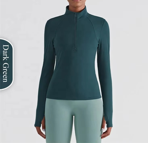 OEM couleur personnalisée nouvelle arrivée à manches longues pour femmes équitation couche de base chemise respirante et confortable - Product Image 5