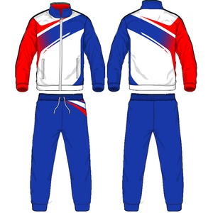 Custom Gym Sweatsuit Sport <b>Jacket</b> Set Casual Men Jogging Suit Football Training Tracksuit Two Piece Athletic Sportswear - Product Image 3