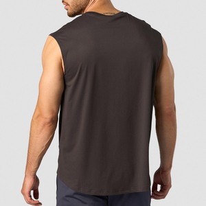 Camiseta sin mangas para hombre, Camisa sin mangas de verano con estilo informal, 100% de algodón, transpirable, de secado rápido, respetuoso con el medio ambiente, Color personalizado - Product Image 2