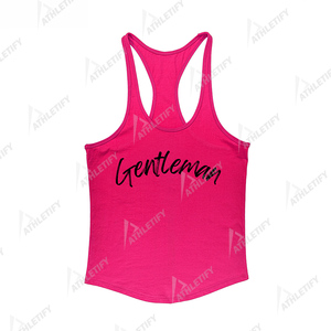 Breathable Plus Size Stringer Tank <b>Tops</b> for Men Great for Gym Sports and Hot Weather Days Outdoors - Product Image 4