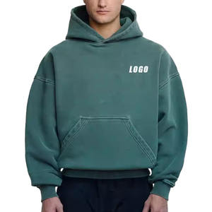 Hiver Nouvelle Arrivée Blank Hooded Fabricant Wholesale Basics Pullover Men's Hoodies - Product Image 5