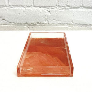 Plateau en corne unique pour accent de table décoratif idéal pour les rassemblements festifs et les intérieurs de maison élégants - Product Image 2