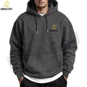 Sudaderas con capucha para hombre y mujer, sudaderas con capucha forradas de lana, sudaderas informales de manga larga con cordón y bolsillo tipo canguro - Product Image 1