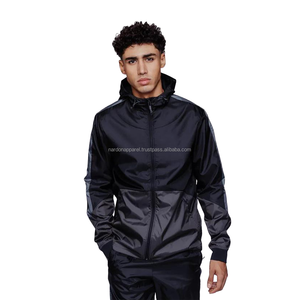 Nardon Apparel Venta al por mayor Logotipo personalizado Chaqueta impermeable con cremallera Chaqueta cortavientos personalizada Chaqueta de invierno para hombres Invierno 2025 - Product Image 3