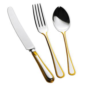 Suministro de cubiertos en India a bajo precio Cubiertos de metal Cuchara Tenedor Cuchillo Juego de cubiertos de acero inoxidable para bodas - Product Image 5