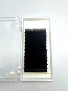 Handmade 3D 6D 9D 10D 12D Custom Pointy Stem Pre-Made Volume Fans 500 1000 Loose <b>Premade</b> <b>Lash</b> Fans 0.03 0.05 0.07 Wispy Natural - Product Image 3