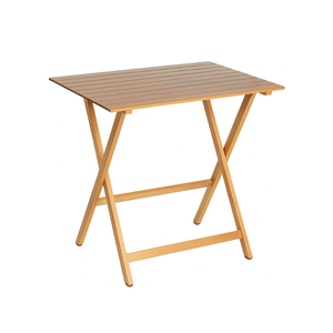 Table de bistro pliable en bois | Mobilier intérieur/extérieur compact et élégant pour la maison, le café et le patio | Vietnam Fabricant - Product Image 4