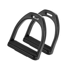 Estribos ecuestres de aluminio para montar a caballo, diseño ligero duradero fuerte para saltar y doma - Product Image 2