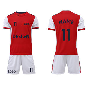 Venta al por mayor de uniformes de fútbol con logotipo personalizado para hombre, uniformes de fútbol con sublimación de poliéster transpirable, kits de uniformes deportivos - Product Image 1