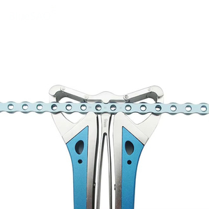 ชุดจานล็อกและสกรูสำหรับสัตวแพทย์ชุดเครื่องมือผ่าตัดแผ่นกระดูกสัตว์ขนาดเล็กทำจากไทเทเนียมออร์โทพีดิกส์ - Product Image 2