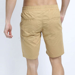 ออกแบบโลโก้เอง กางเกงขาสั้นผู้ชาย ผ้าฝ้าย 100% ระบายอากาศได้ดี สวมใส่สบาย เป็นมิตรกับสิ่งแวดล้อม บริการ OEM ขายดี คุณภาพสูง - Product Image 4