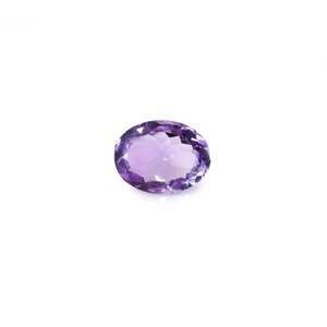 Gema de Amatista Sintética de Laboratorio de Alta Calidad, 5.58 Quilates, Facetada, Corte Cojín/Pera, Color Rosa, Calibrada, Pulida, 8mm de Altura - Product Image 1
