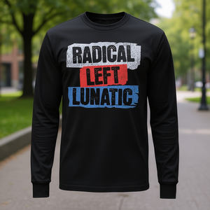 T-shirt promozionale a maniche lunghe Radical Left Lunatic - Product Image 3