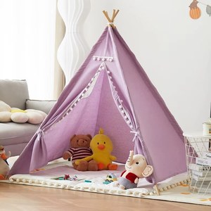 <span class=keywords><strong>Tipi</strong></span> <span class=keywords><strong>para</strong></span> bebé jugando a los niños, tienda de campaña de lona de madera <span class=keywords><strong>para</strong></span> interiores, tienda <span class=keywords><strong>tipi</strong></span> <span class=keywords><strong>para</strong></span> niños, tienda de juguete <span class=keywords><strong>para</strong></span> niños - Product Image 4