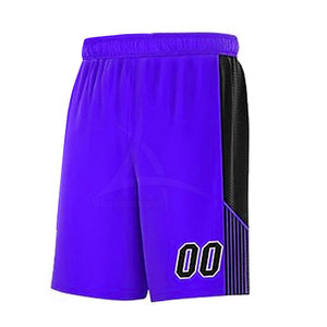 ชุดบาสเก็ตบอลสำหรับผู้ชายแห้งเร็วระบายอากาศได้ดีขนาดใหญ่พิเศษกำหนดสีและโลโก้ได้เอง100% โพลีเอสเตอร์ผลิตในปากีสถาน - Product Image 4