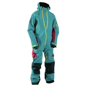 Combinaison de ski d'hiver professionnelle pour l'extérieur, design personnalisé, respirante, polyester/nylon, fermeture éclair, unisexe, adulte, combinaison de ski de course, logo personnalisé - Product Image 2