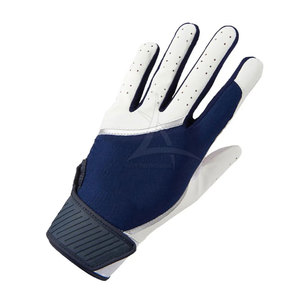 Latest Design 2025 Leather Baseball Batting Gloves High Quality Lightweight Customizable Low MOQ - Product Image 1