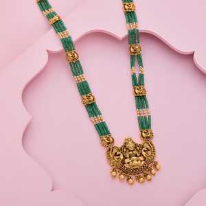Collier tendance en alliage perlé pour mariage, motif/forme numérique, type chaîne 182684 - Product Image 2