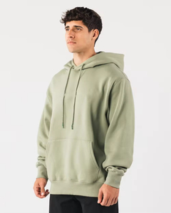 Sudadera con Capucha Extra Grande para Hombre, de Felpa Gruesa y Pesada de Alta Calidad, con Estampado de Logotipo Personalizado, Nueva Colección de Invierno - Product Image 2
