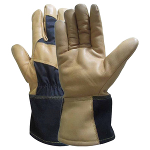 Hot Sale Cowhide Leather Eco-Friendly Thermal <b>Touchscreen</b> Needle Detection Four Seasons Outdoor Plain Work <b>Gloves</b> Heavy Duty - Product Image 3