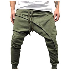 OEM High Quality Fashion Printed Sublimation <b>Drop</b> <b>Crotch</b> Sweatpants Harem Wide Leg Loose Plus Size Stretch Baggy <b>Trouser</b> Pants - Product Image 5