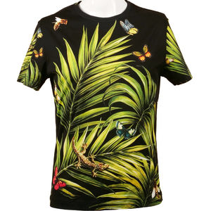 100% algodón nueva llegada camiseta de sublimación para hombres camiseta de sublimación transpirable de gran tamaño para hombres suelta impresa - Product Image 1