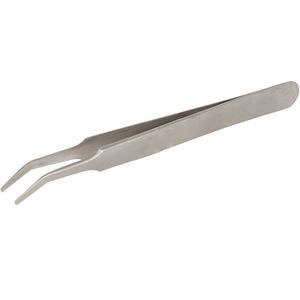 แหนบขนตาสแตนเลสแหนบขนตาโลโก้ที่กําหนดเองเครื่องมือต่อขนตา - Product Image 5