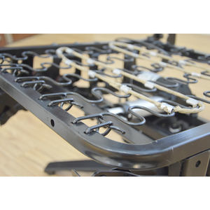 Silla de oficina con mecanismo reclinable de motor doble 6602 de alta calidad con marco de hierro plegable Fabricante de garantía de 2 años - Product Image 4