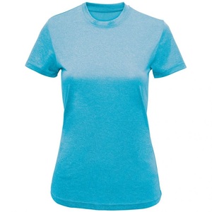 Camiseta de Cuello Redondo para Mujer, Diseño Personalizado, Manga Corta, Color Sólido, Económica, Fabricante de Camisetas para Mujer - Product Image 5