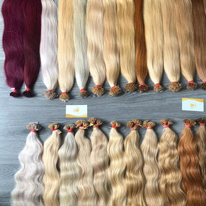 Meilleure vente en gros d'extensions de cheveux vierges du Vietnam faisceaux de cheveux de kératine matière première non traitée de haute qualité à prix abordable - Product Image 1