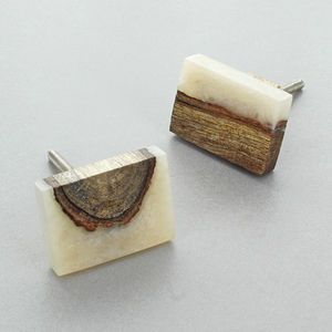 Craft Valley AK-1496 Perillas de Resina y Madera de Estilo Lujoso para Gabinetes, Herrajes de Muebles Premium, Decoración Moderna y Duradera para Dormitorio - Product Image 2