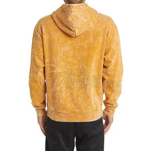 Sudaderas con capucha de lavado ácido para hombre, Sudadera con capucha de tendencia mezclada de algodón para ropa de calle al aire libre, sudaderas con capucha de lavado ácido para hombre de alto grado - Product Image 4
