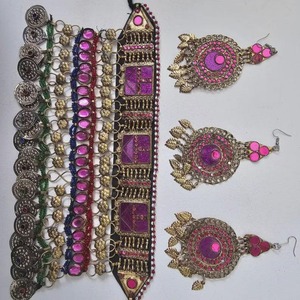 2025 Vintage afghan Kuchi robe à la main traditionnel brodé Pashtun Culture tenue décontractée pour les femmes respirant Festival porter - Product Image 5