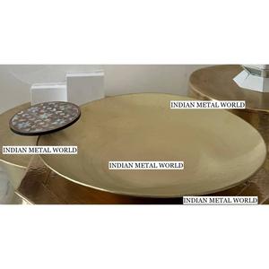 Exclusive Quality Metal Chocolate Bowl Vintage <b>Eid</b> Celebration Chocolate Serving Bowl Dessert Platter - Product Image 2