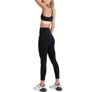 Conjunto de Yoga Elegante para Mujer, Spandex/Poliéster, Sólido, 2 Piezas, Transpirable, Cintura Alta, Sin Mangas, Ropa Deportiva, Conjuntos de Yoga 2026 - Product Image 4