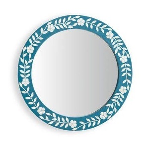 Espejo de pared de vidrio ecológico hecho a mano de tendencia, marco decorativo de alta calidad, estilo moderno para decoración del hogar - Product Image 1