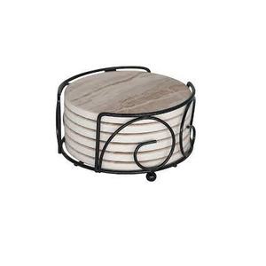 Metal coaster Holder at <b>Cheap</b> Price Handicraft Metal coaster Holder for Table Decorate High Quality Piece - Product Image 3