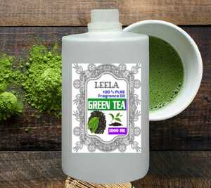 Huile parfumée au thé vert pour la fabrication de bougies et de cosmétiques |   Huile aromatique pure à 100% |   Huile parfumée essentielle multi-usages - Product Image 5