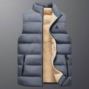 Chaleco acolchado para hombre de diseño personalizado más vendido Chaleco acolchado para hombre de talla grande MOQ bajo de alta calidad - Product Image 2