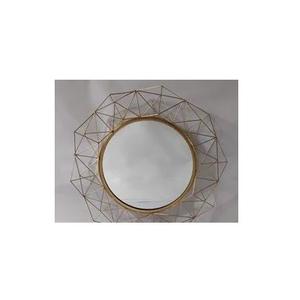 Espejo de pared de metal con forma ovalada, decoración para el hogar y hotel, tamaño personalizado, buena calidad, al por mayor - Product Image 5