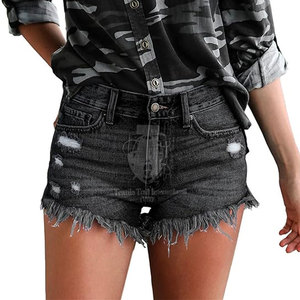 Venta en Línea, Último Diseño, Shorts de Mezclilla para Mujer al por Mayor, Estilo Único, Shorts de Mezclilla para Mujer 2026, Shorts Ligeros para Mujer - Product Image 4