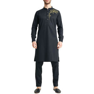 Wholesale New Design <b>Modest</b> Islamic Thobes Jubbah High Quality Cotton for Men's Saudi 2026 Thobe Kaftan Supplier - Product Image 6