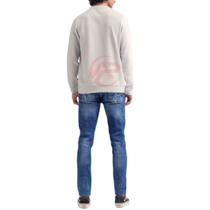 Sweat-shirt polaire pour hommes en gros de nouveau style grande taille | Pull d'impression OEM ODM | Sweat-shirt chaud d'hiver Chemise écologique - Product Image 6